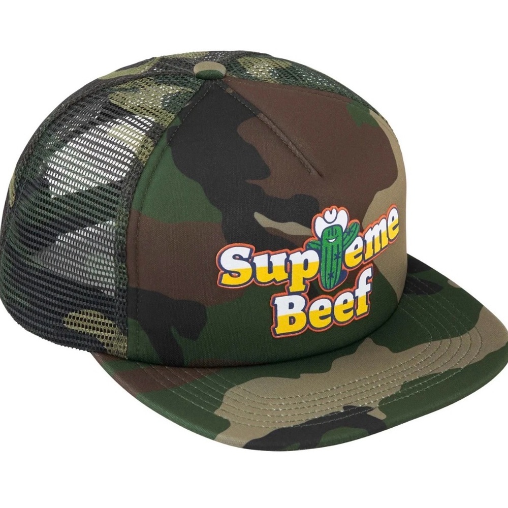 Supreme Camouflage Trucker Hat